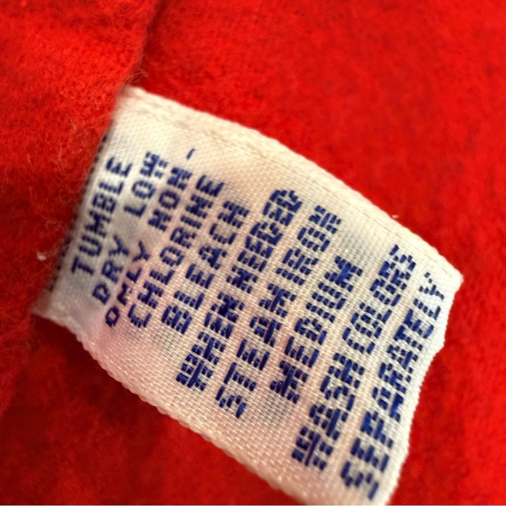 Ralph Lauren Red Button-Down Oxford Shirt with Navy Pony - Picture 11 of 13